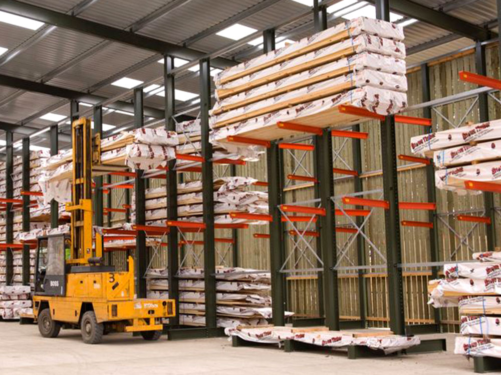 The Benefits of Cantilever Racking for Industrial Warehouses